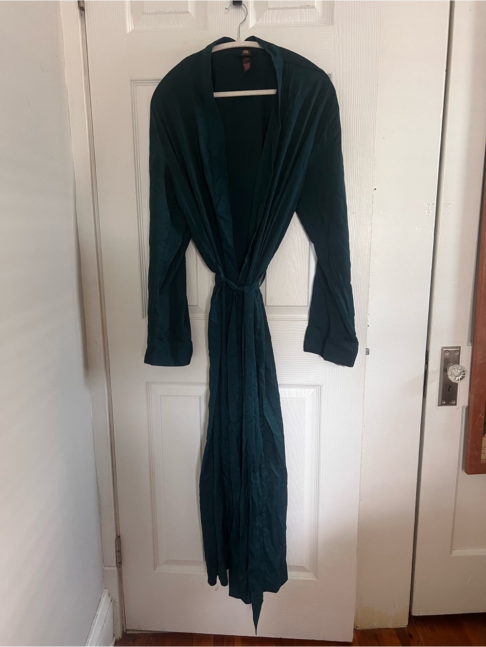 Fenty Dark Teal Robe | Floor Length/Maxi | Small